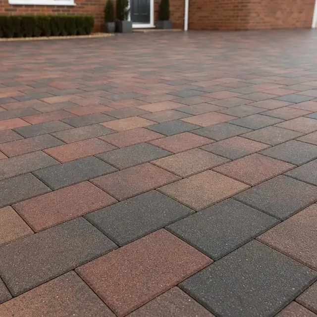 Brindle blend &mdash; a sample of the finish