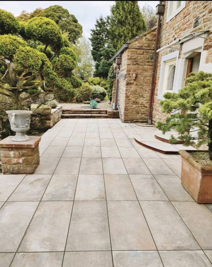 Patio in Cumbria