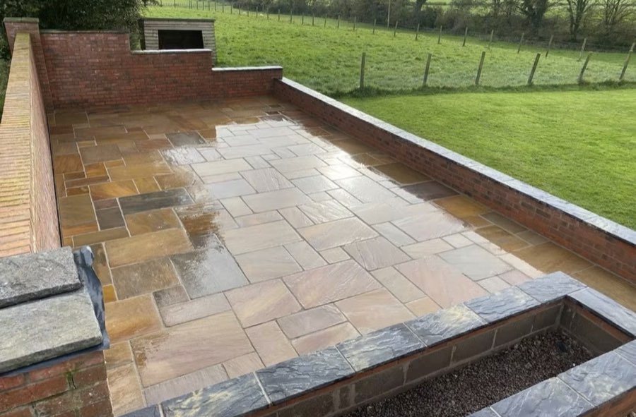 Patio in Cumbria