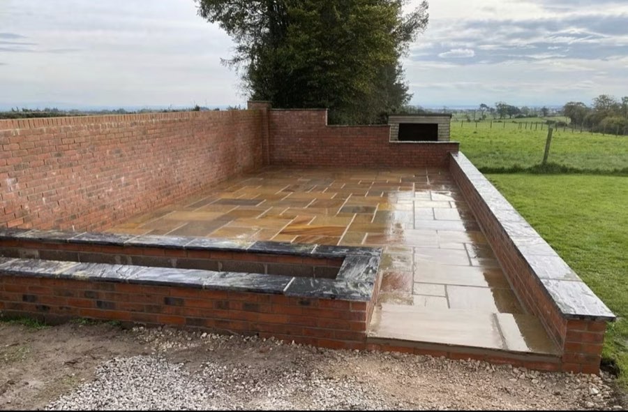 Patio in Cumbria